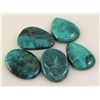 Image 1 : Natural Turquoise 214.23ctw Loose Gemstone Lot of 5