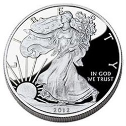 Proof Silver Eagle 2012-W