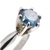Image 2 : Genuine Blue Diamond 1.0 ctw & Diamond Ring 14KTGold 6