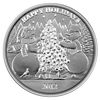 Image 1 : Christmas 2012 Silver Round X-3 Snowman Couple