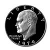 Image 1 : Eisenhower Dollar  Silver Proof
