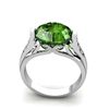 Genuine 5.09 ctw Emerald Ring 18k W/Y Gold