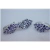 43.07 CTW TANZANITE SET .925 STERLING SILVER