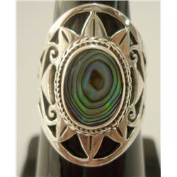 36.25 ctw Multi color Ring .925 Sterling Silver