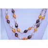 Image 1 : 195.00 CTW MULTICOLOR PEARL NECKLACE