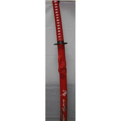 COLLECTORS EDITION 40.5" SKY BLUE CHINESE DRAGON KATANA