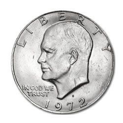 Eisenhower Dollar  Silver BU