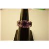 19.90 CTW Amethyst Ring .925 Sterling Silver