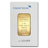 Image 1 : 1 oz Credit Suisse Gold Bar .9999 Fine (In Assay)