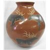 Image 3 : Mata Ortiz Sgraffito Elk Olla - Tacora Tena L
