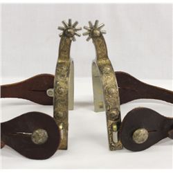 Pair of 1940's CA Flemming Spurs