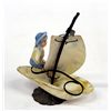 Image 2 : Victorian Porcelain and Shell Boat Souvenir