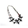 Image 1 : 1960 Zuni Double Strand Fetish Necklace