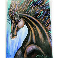 Original Painting by Kills Thunder