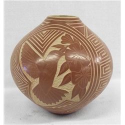 Jemez Sgraffito Jar -- Dennise Daubs