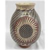 Image 1 : Polychrome Mata Ortiz Sunflower Jar - Luis Ortiz