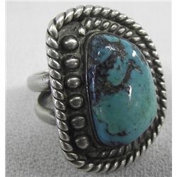 Navajo Sterling Turquoise Ring