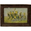 Image 1 : Framed Antique Print in Wooden Frame