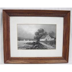 1890 Original Watercolor - William Henry Chandler