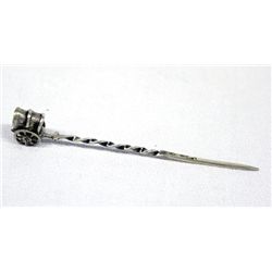 Sterling Silver Wagon Hors D'Oeurve Pick