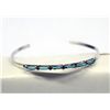 Image 1 : Zuni Sterling Turquoise Needle Point Bracelet