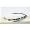 Image 2 : Zuni Sterling Turquoise Needle Point Bracelet