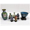 Image 2 : Collection Chinese Cloissone' vases
