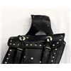 Image 2 : Leather Motorcycle Saddle Bags and Tool Bag