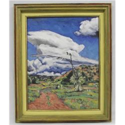 2005 Framed Original Acrylic - Amelia Gianelli