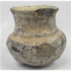 Prehistoric Anasazi Black on White Childs Pitcher