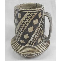 Chaco Canyon Reproduction Black on White Jar