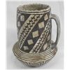 Image 1 : Chaco Canyon Reproduction Black on White Jar