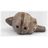 Image 3 : Authentic Precolumbian Two Toned Owl Whistle