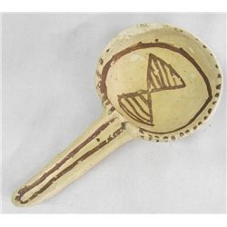 Prehistoric Jeddito Brown on Cream as found Ladle