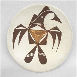 Acoma Parrot Small Polychrome Shallow Plate