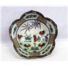 Image 2 : Hand Painted Chinese Rooster Bowel W/Base