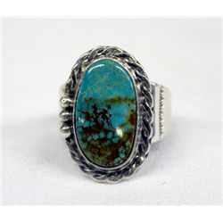 Navajo Sterling Silver Turquoise Ring