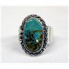 Image 1 : Navajo Sterling Silver Turquoise Ring