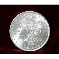 1884-O Morgan Silver Dollar