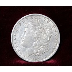1897-O XF Morgan Silver Dollar