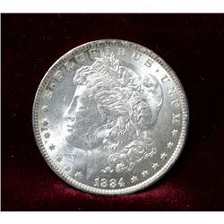 1884-O MS63 Morgan Uncirculated Silver Dollar
