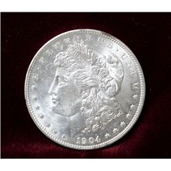 1904-O MS63 Uncirculated Morgan Silver Dollar