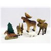 Image 1 : Carved Wooden Animal Collection