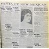 Image 2 : 1922 Santa Fe New Mexican Newspaper Book