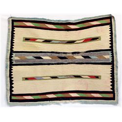 1930 Navajo Single Sided Saddle Blanket