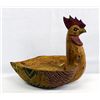 Image 2 : Hand Carved Hand Painted Rooster Bowl