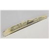 Image 1 : Estate Large Scrimshaw Ivory Tusk Collectible