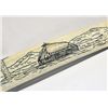 Image 3 : Estate Large Scrimshaw Ivory Tusk Collectible