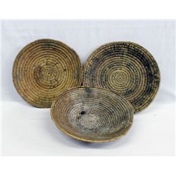 Collection of 3 Antique Wedding Baskets