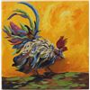 Image 1 : Original Oil ''Cock a Doodle Who'' - Savarese